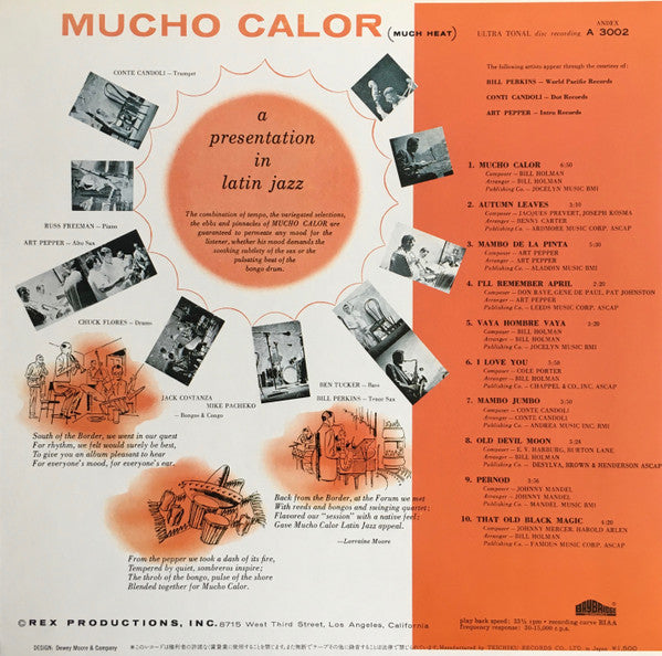 Conte Candoli - Mucho Calor (Much Heat)(LP, Album, RE)