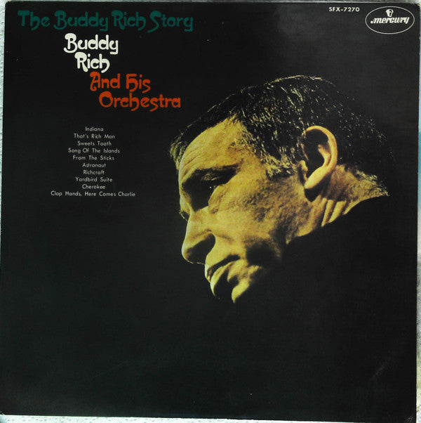 Buddy Rich And His Orchestra - The Buddy Rich Story (LP, Comp, Promo)