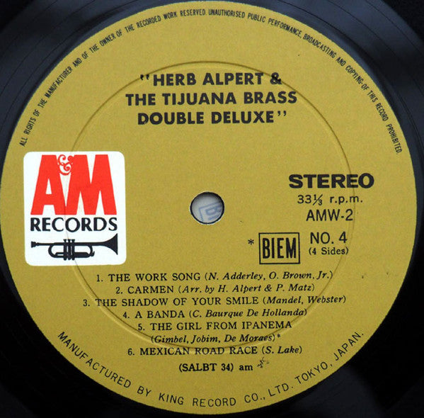 Herb Alpert & The Tijuana Brass - Double Deluxe (2xLP, Comp)