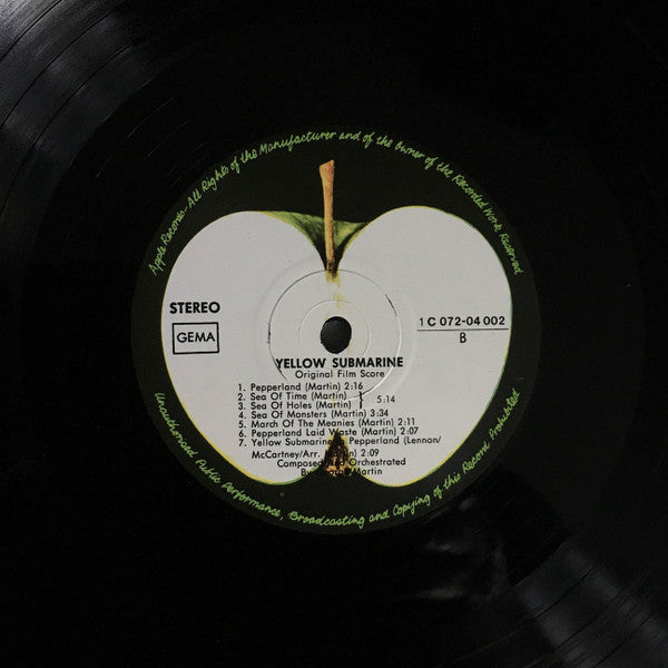 The Beatles - Yellow Submarine (LP, Album, RE)