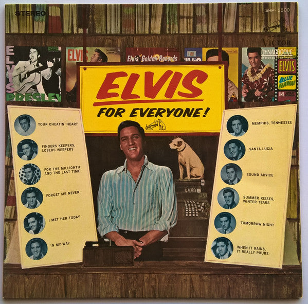 Elvis Presley - Elvis For Everyone! (LP, Album, Gat)