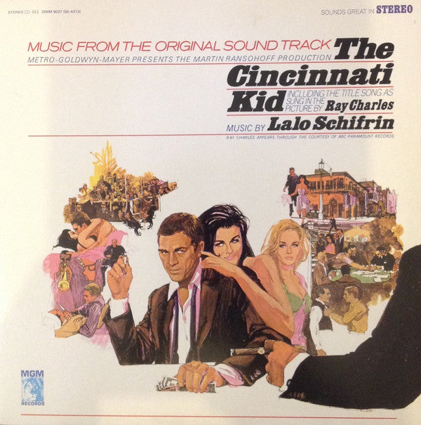 Lalo Schifrin - The Cincinnati Kid (LP, Album, RE)