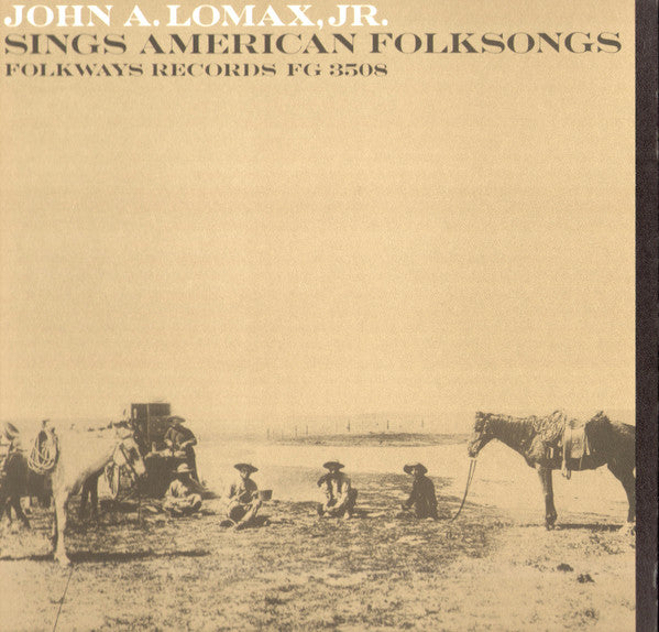 John A. Lomax, Jr. - Sings American Folksongs (LP, Album)