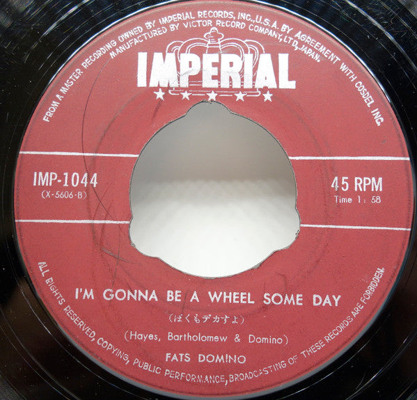 Fats Domino - I Want to Walk You Home (7"", Single)