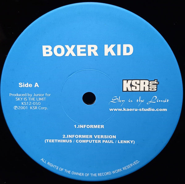Boxer Kid - Informer (12")
