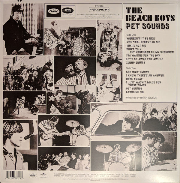 The Beach Boys - Pet Sounds (LP, Album, Ltd, RE, Yel)