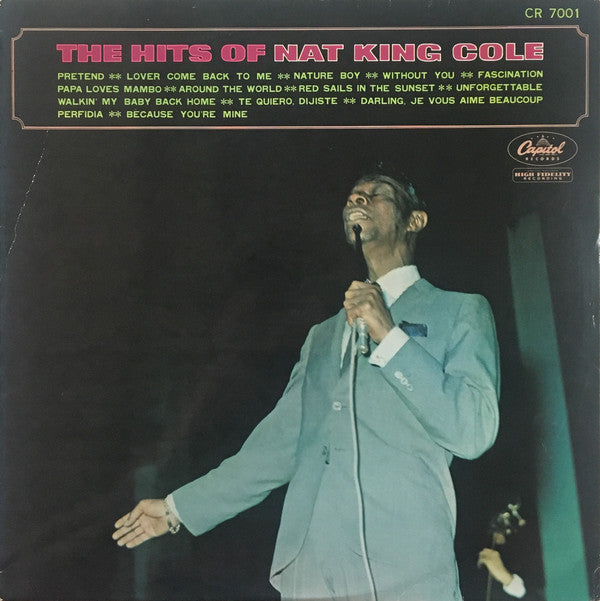 Nat King Cole - The Hits Of Nat King Cole (LP, Album, Comp)