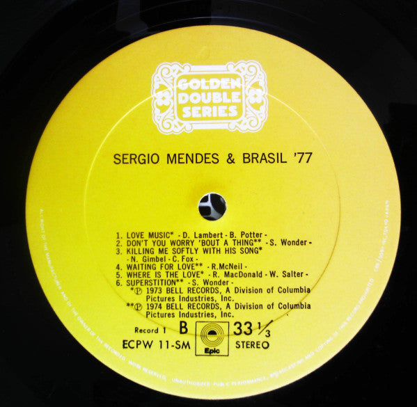 Sérgio Mendes & Brasil '77 - Golden Double Series (2xLP, Comp, Gat)