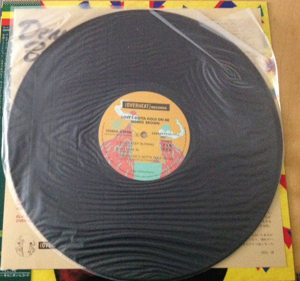 Dennis Brown - Love's Gotta Hold On Me (LP, Album, Promo)
