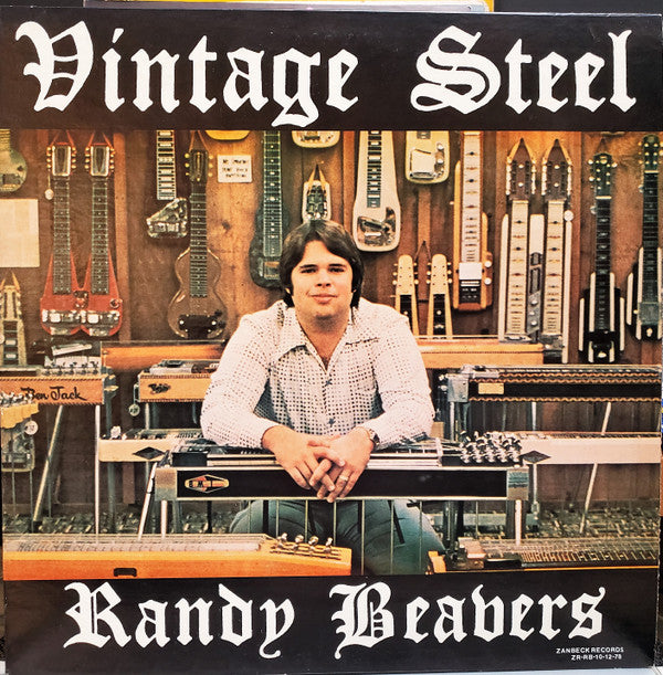 Randy Beavers - Vintage Steel (LP, Album)