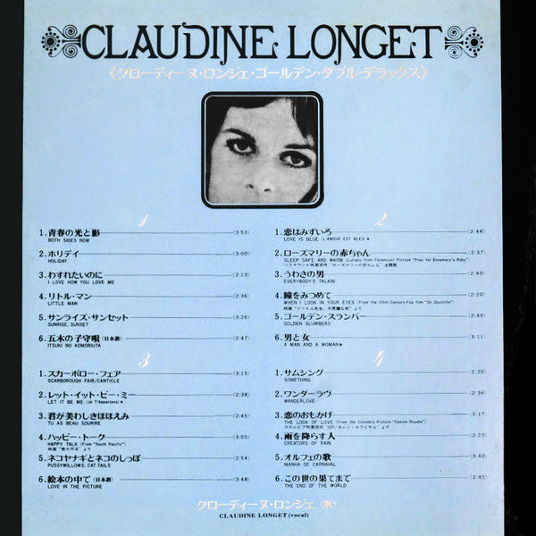 Claudine Longet - Golden Double Deluxe (2xLP, Comp, Gat)