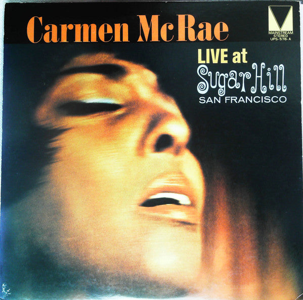 Carmen McRae - Live At Sugar Hill San Francisco (LP, Album)