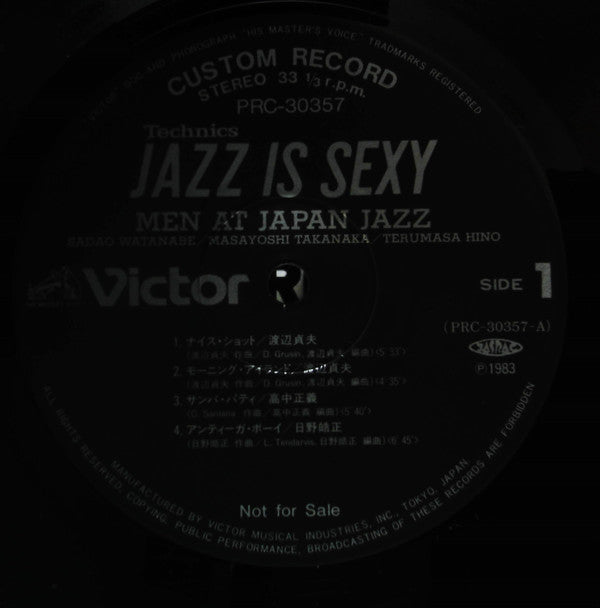 Various - Jazz Is Sexy (LP, Comp, Promo)