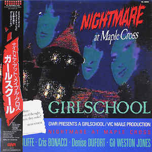 Girlschool - Nightmare At Maple Cross (LP, Album, Promo)