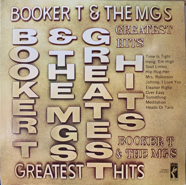 Booker T. & The M.G.'s* - Greatest Hits (LP, Comp, RE)