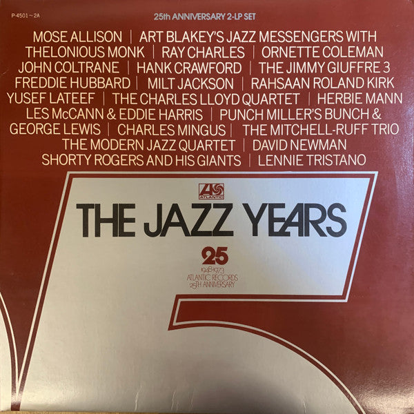 Various - The Jazz Years 25th Anniversary (2xLP, Comp, Gat)