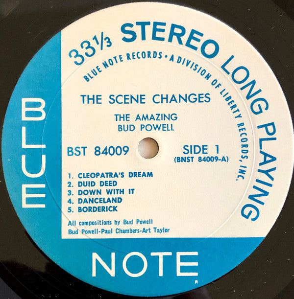 The Amazing Bud Powell* - The Scene Changes (LP, Album, RE, H.V)