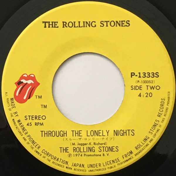 The Rolling Stones - It's Only Rock 'N' Roll (7"", Single)