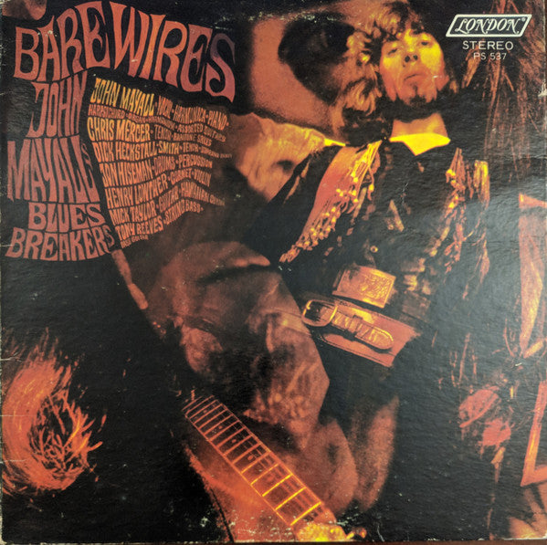 John Mayall's Bluesbreakers* - Bare Wires (LP, Album, Pit)