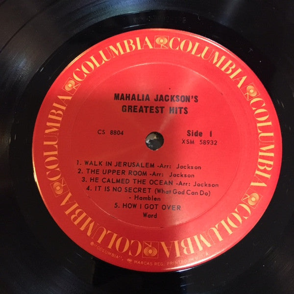 Mahalia Jackson - Mahalia Jackson's Greatest Hits (LP, Comp)