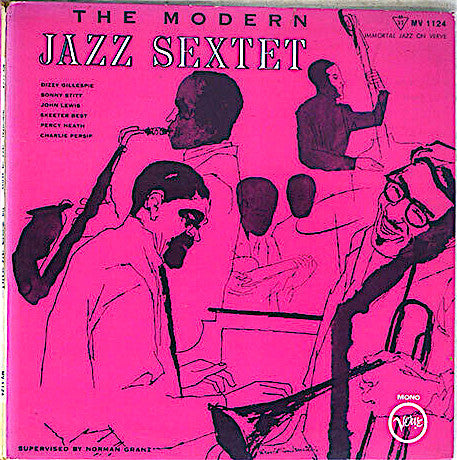 The Modern Jazz Sextet - The Modern Jazz Sextet(LP, Mono, RE)