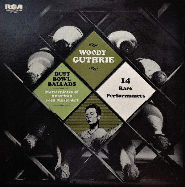 Woody Guthrie - Dust Bowl Ballads = ダスト・ボール・バラッズ / オクラホマの吟遊詩人(LP, A...