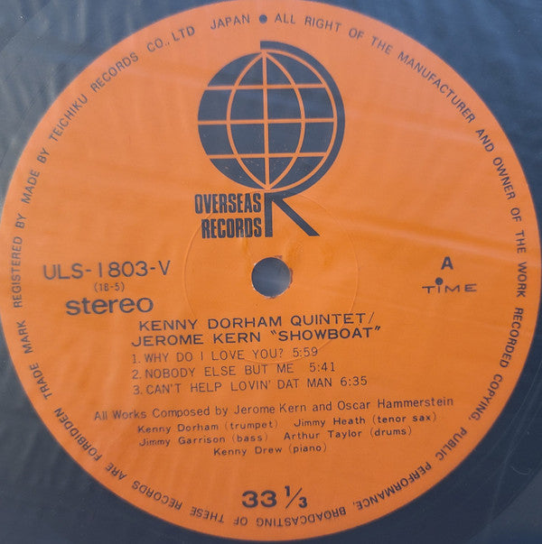 Kenny Dorham Quintet* - Jerome Kern Showboat (LP