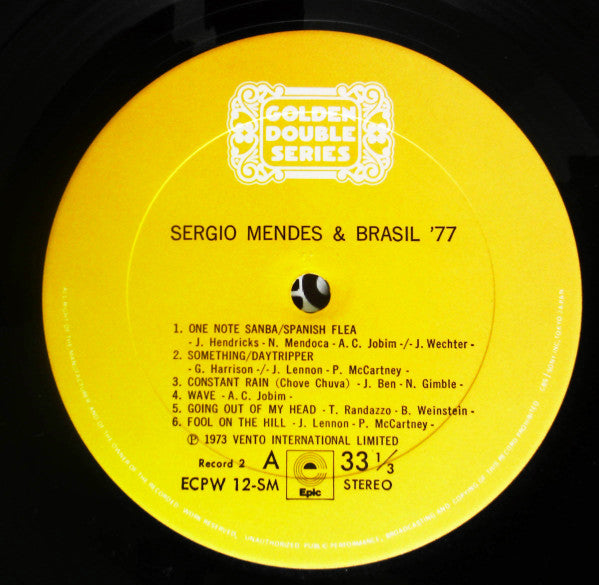 Sérgio Mendes & Brasil '77 - Golden Double Series (2xLP, Comp, Gat)