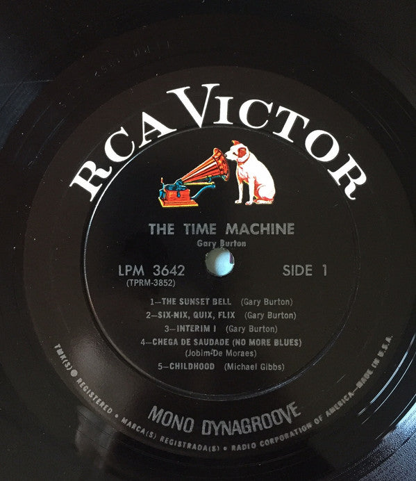 Gary Burton - The Time Machine (LP, Album, Mono)