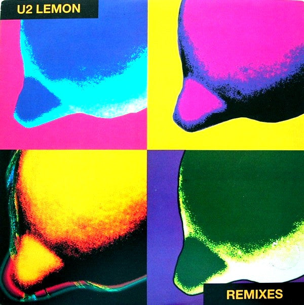 U2 - Lemon (Remixes) (12"", Single, Yel)