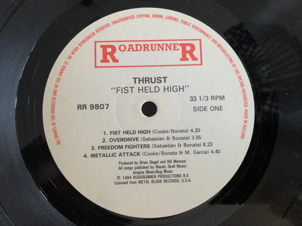 Thrust (6) - Fist Held High (LP)