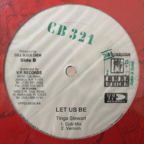 Chevelle Franklyn / Tinga Stewart - Bending Knees / Let Us Be (12"")