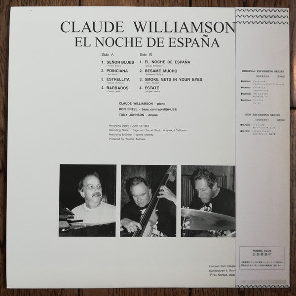 Claude Williamson - El Noche De España  (LP, Album, Ltd)