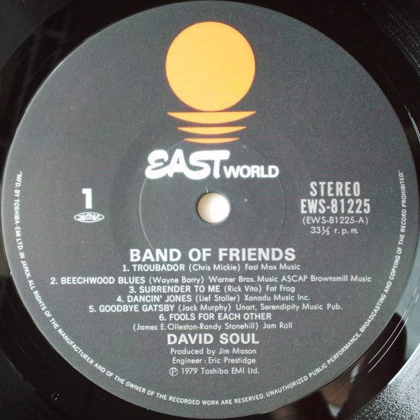 David Soul - Band Of Friends (LP)