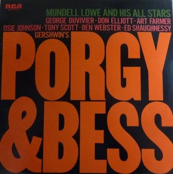 Mundell Lowe And His All Stars - Porgy & Bess (LP, Album, RE)
