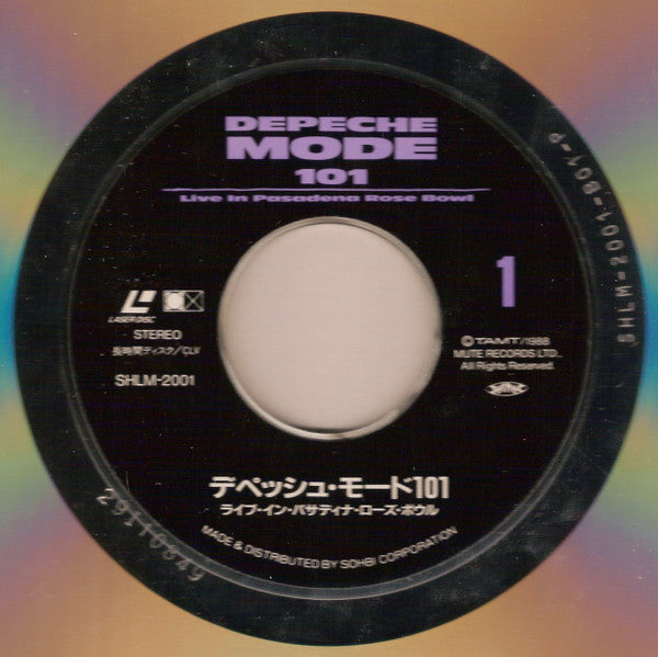 Depeche Mode - 101 (Laserdisc, NTSC)