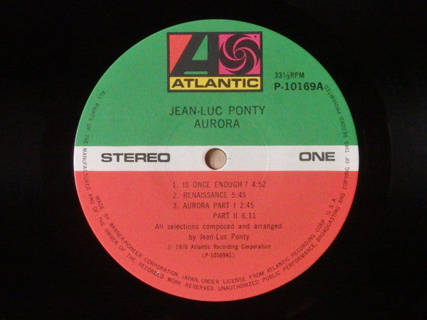 Jean-Luc Ponty - Aurora (LP, Album)