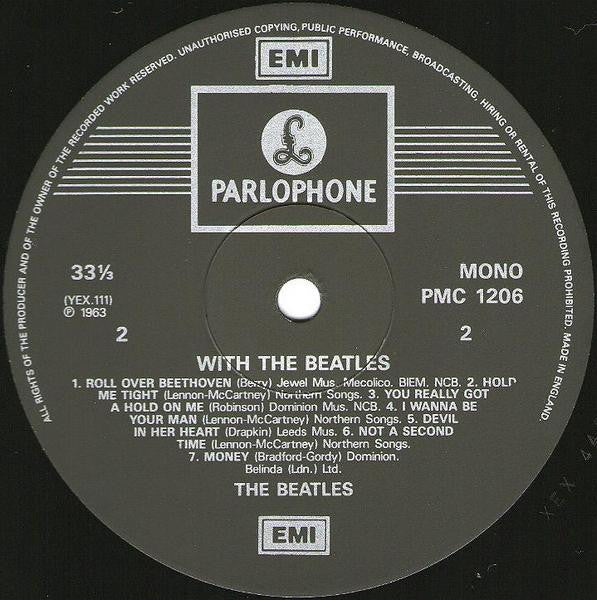 The Beatles - With The Beatles (LP, Album, Mono, RE, RM)