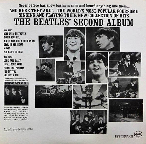 The Beatles - The Beatles' Second Album (LP, Album, RE, Gat)
