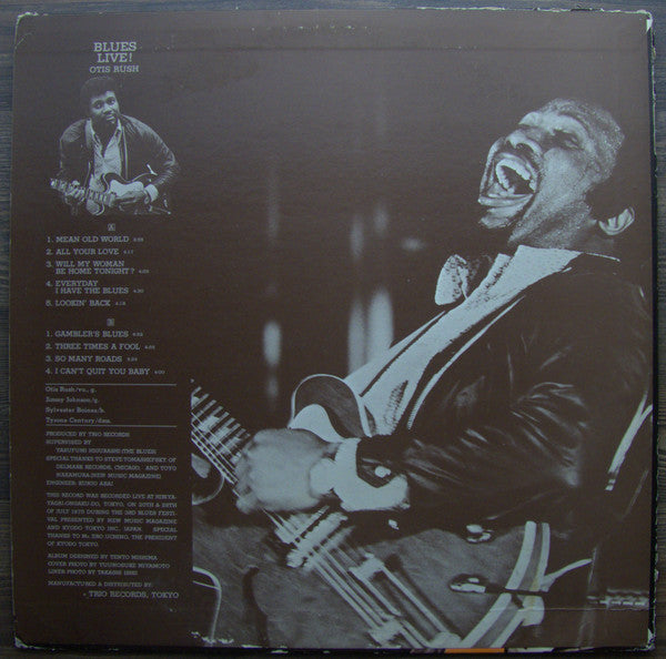 Otis Rush - Blues Live! (LP, Album)