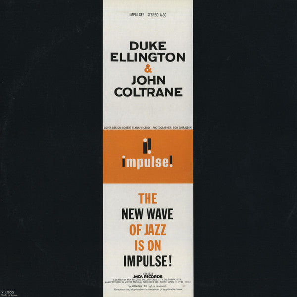 Duke Ellington - Duke Ellington & John Coltrane(LP, Album, Ltd, RE)