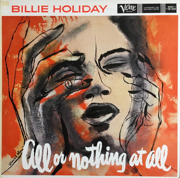 Billie Holiday - All Or Nothing At All (LP, Album, Mono, RE)