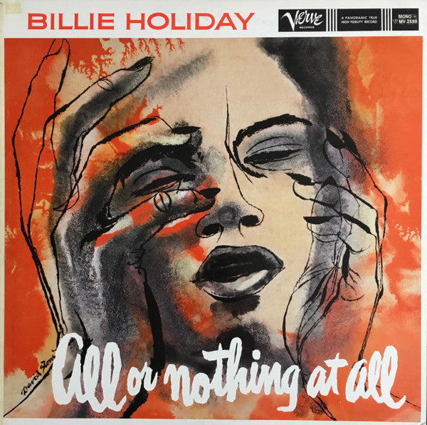 Billie Holiday - All Or Nothing At All (LP, Album, Mono, RE)