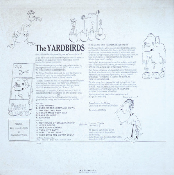 Yardbirds* - The Yardbirds (LP, Album, RE)