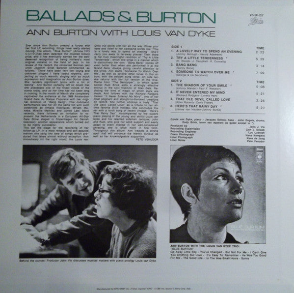 Ann Burton - Ballads & Burton(LP, Album, RE)