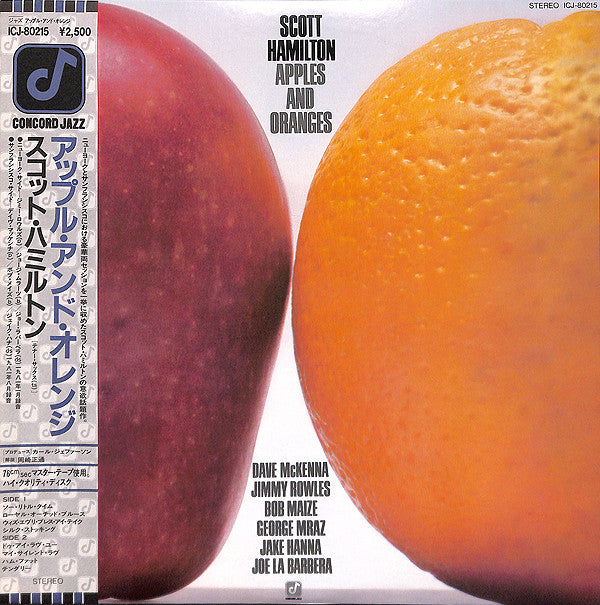 Scott Hamilton - Apples And Oranges (LP, Album)