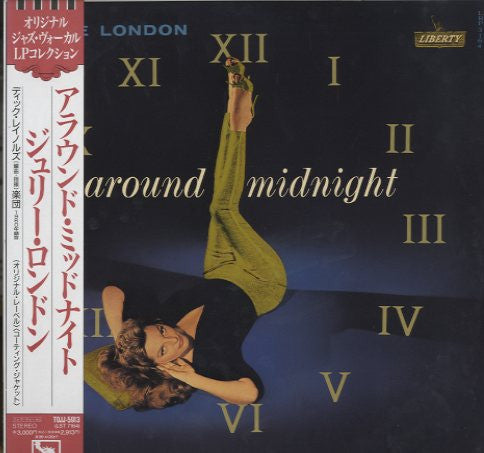 Julie London - Around Midnight (LP, Album, RE)
