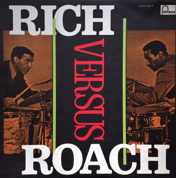 Buddy Rich - Rich Versus Roach = リッチ対ローチ / 二大ドラマーの対決(LP, Album, Ltd...