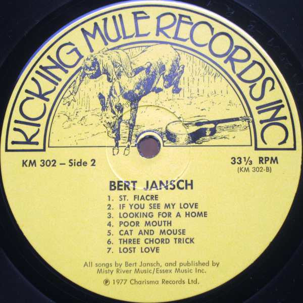 Bert Jansch - A Rare Conundrum (LP, Album)