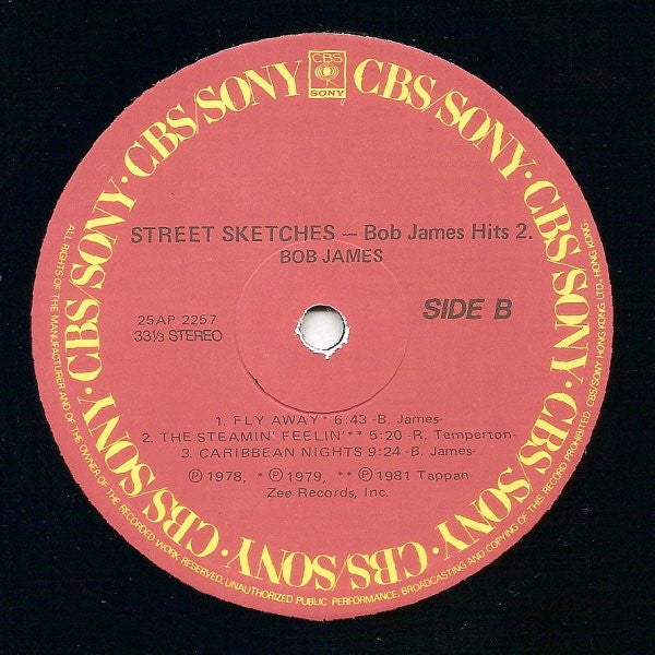 Bob James - Street Sketches - Bob James Hits 2 (LP, Comp)